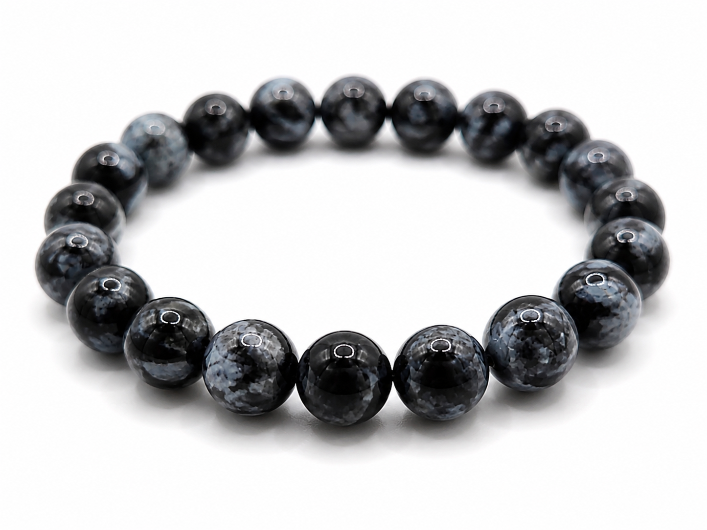 Tidewave Stackable Bracelet – Stretch Bead Bracelet in Multiple Colors