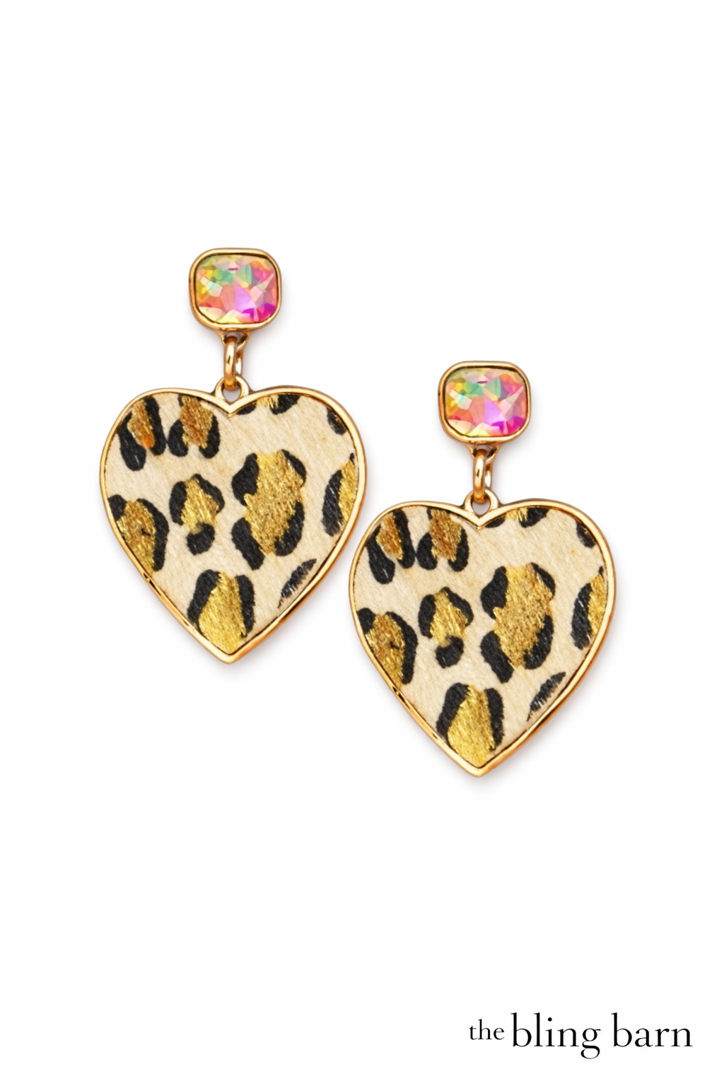Wild at Heart Leopard Earrings