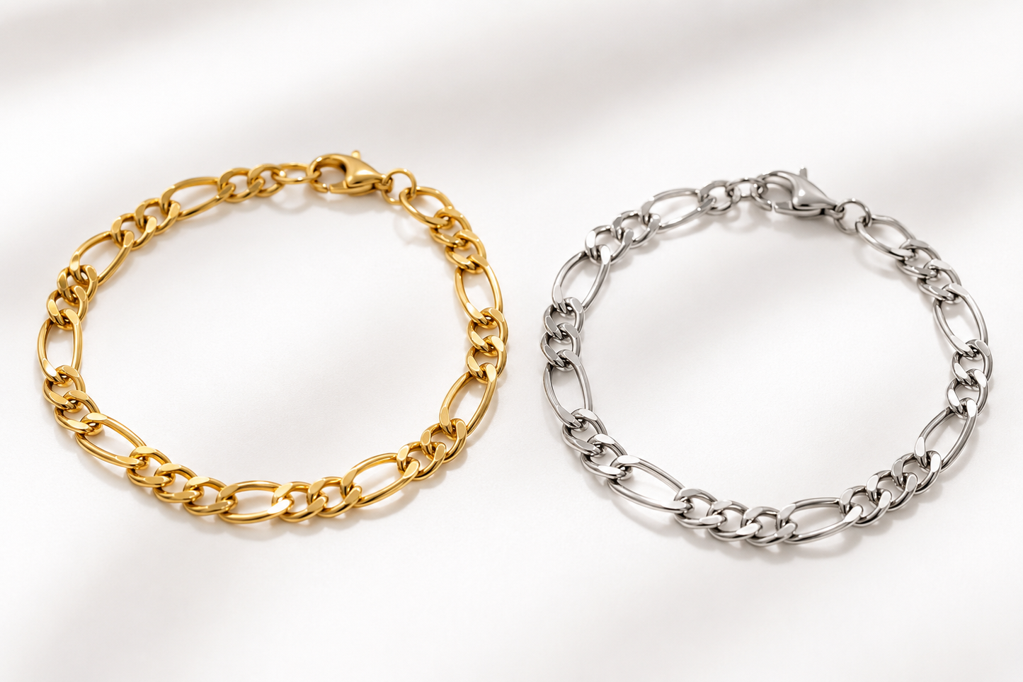 Everyday Figaro Chain Bracelet