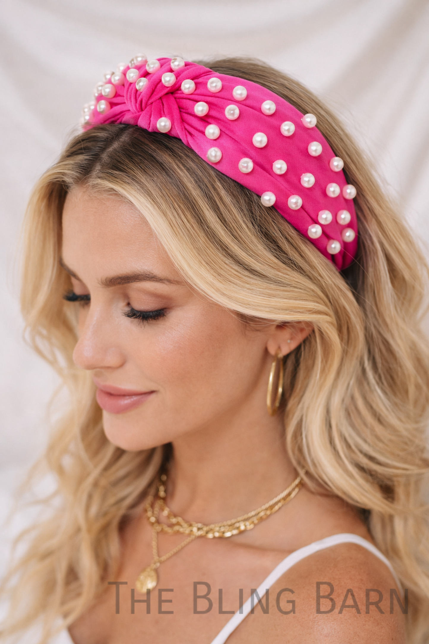 Southern Pearl Knot Headband