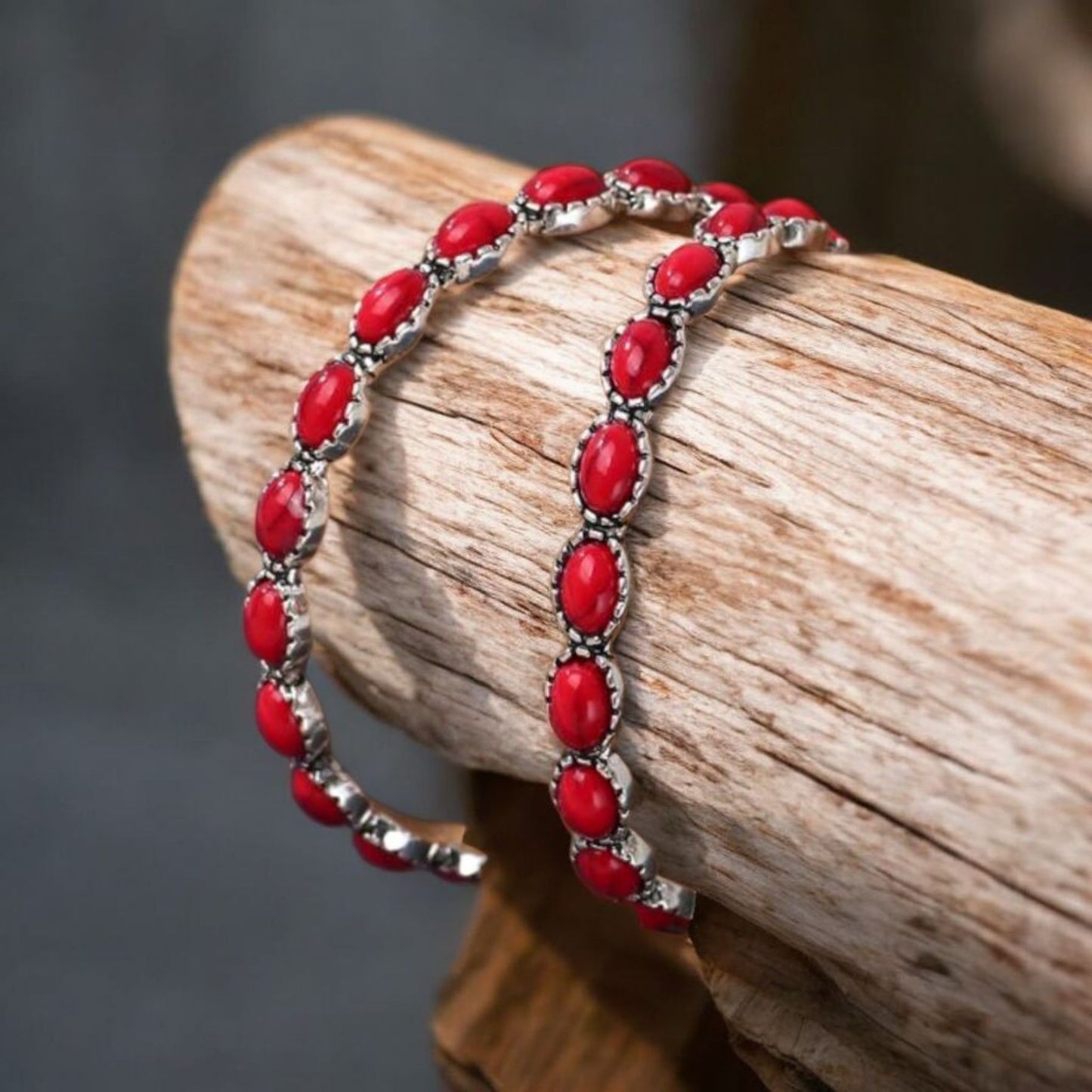 Roppin Western Hoop Earrings