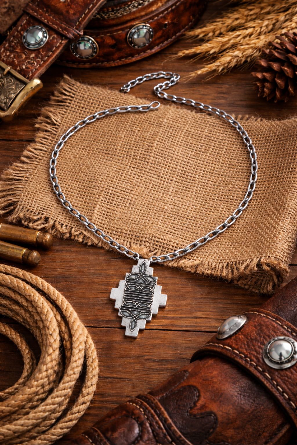 Frontier Heirloom Pendant Necklace