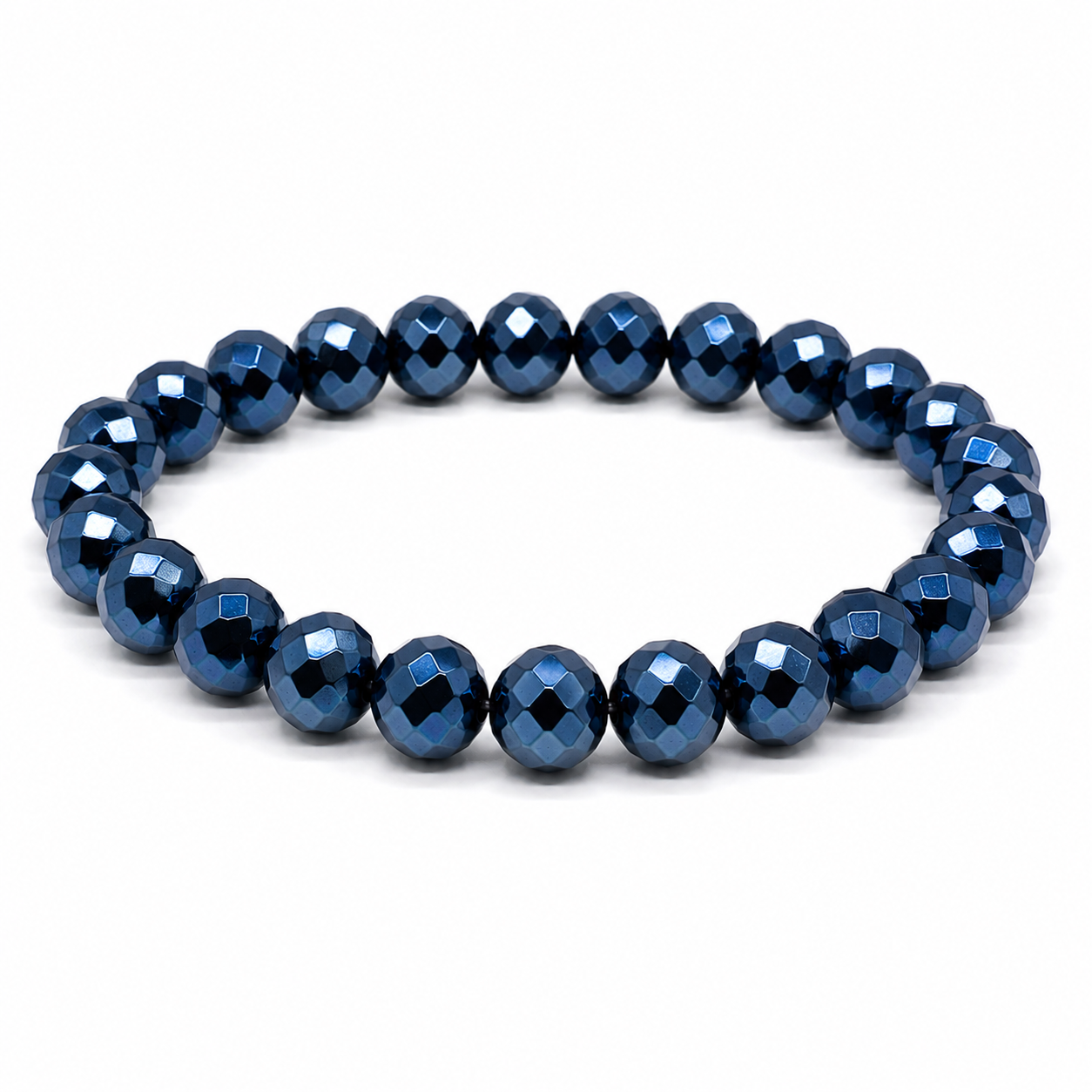 The Afterglow Glass Faceted Bracelet Collection