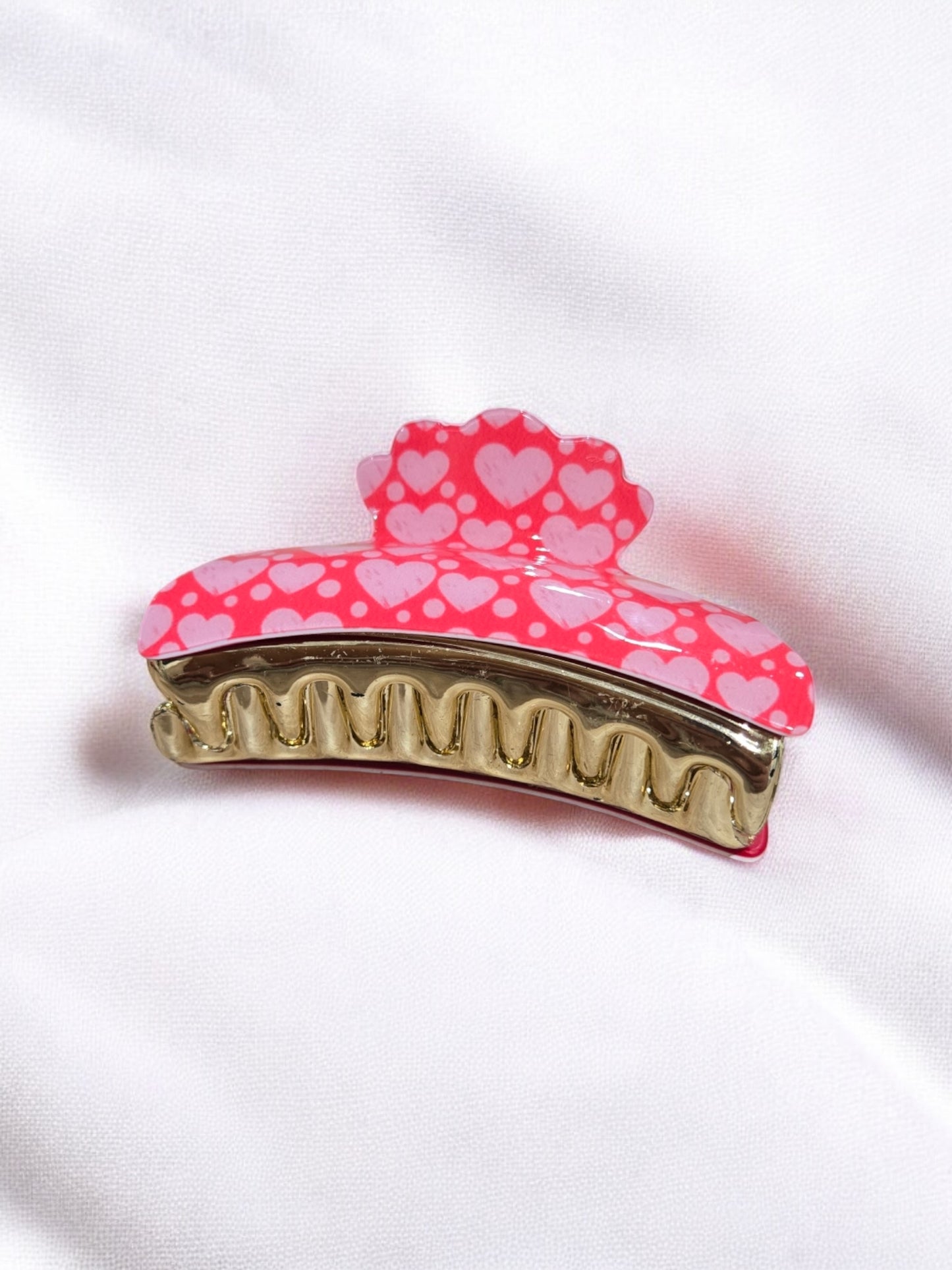 Be My Valentine Hair Accessory Claw Clip