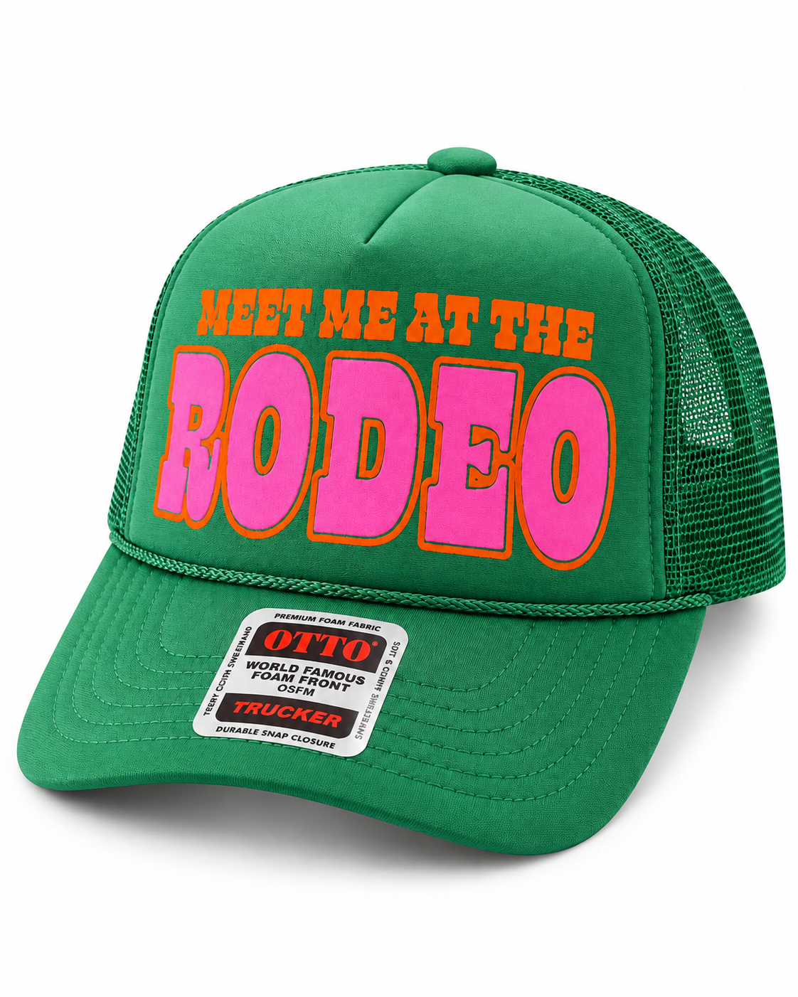 Meet Me at the Rodeo Western Trucker Hat