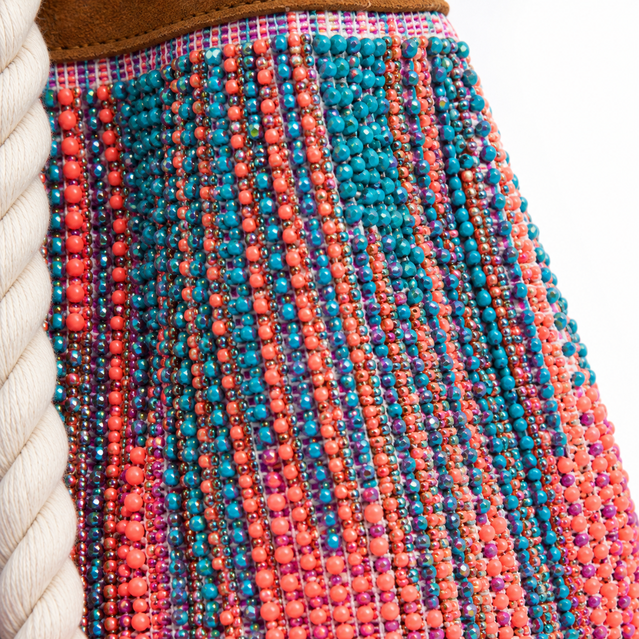 Sunset Trail Beaded Backpack | Coastal Cowgirl Boho Backpack