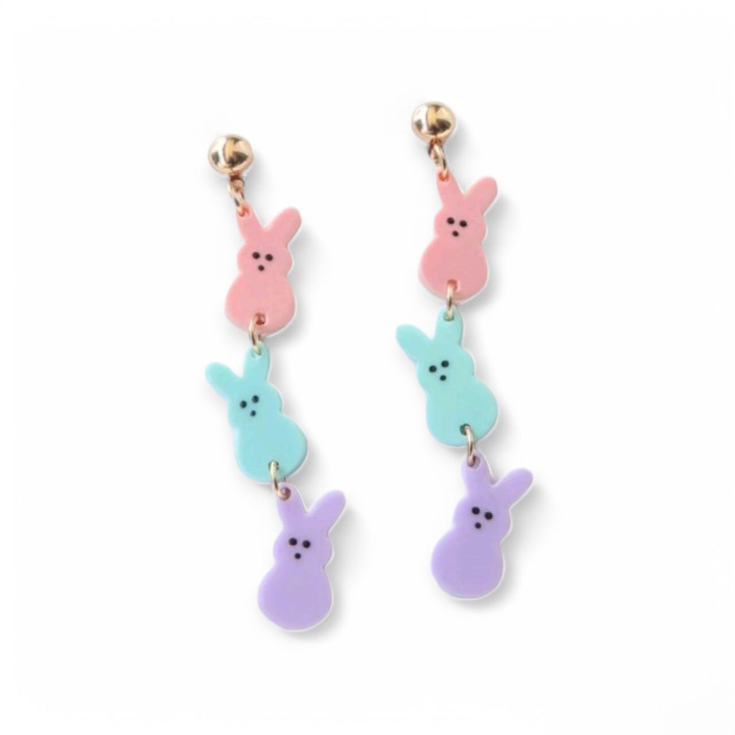 All My Peeps In Line Fashion Earrings