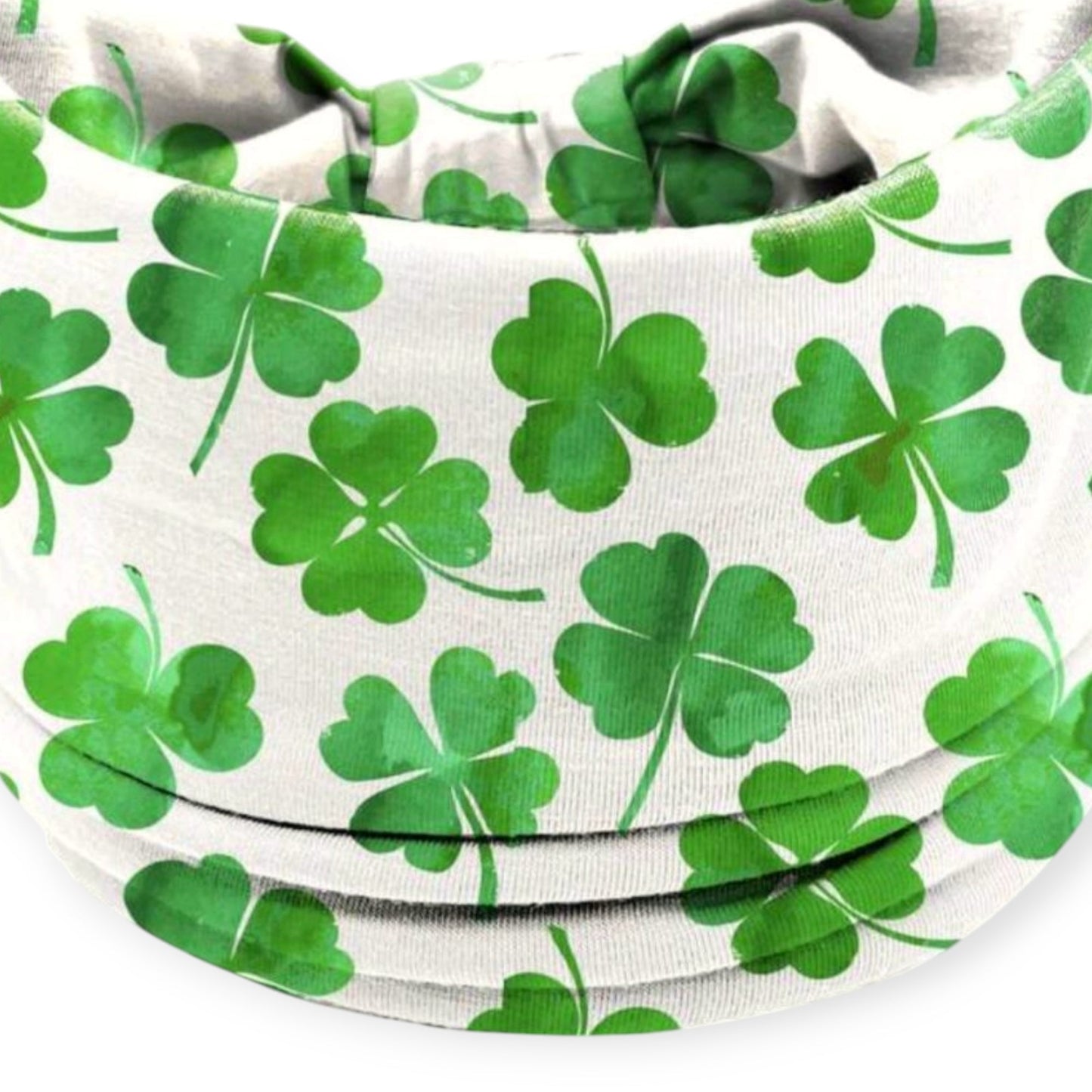 St. Patrick's Day Shamrock Shake Festive Stretch Yoga Headband