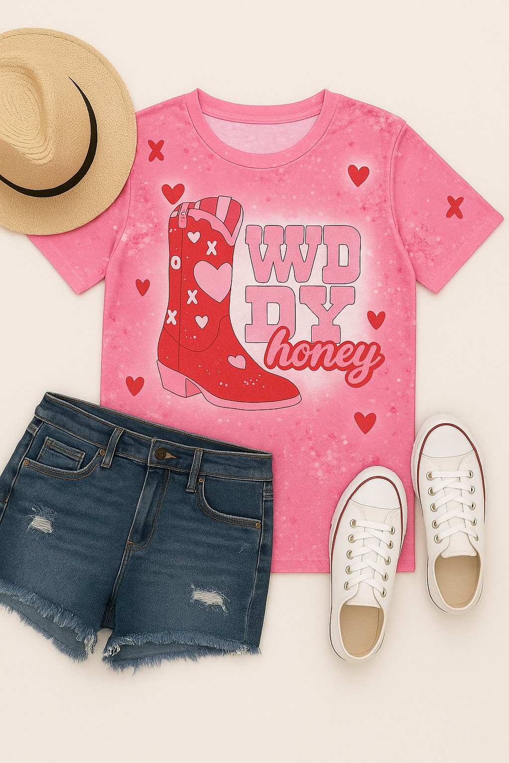Boots N Love Is All We've Got Tee