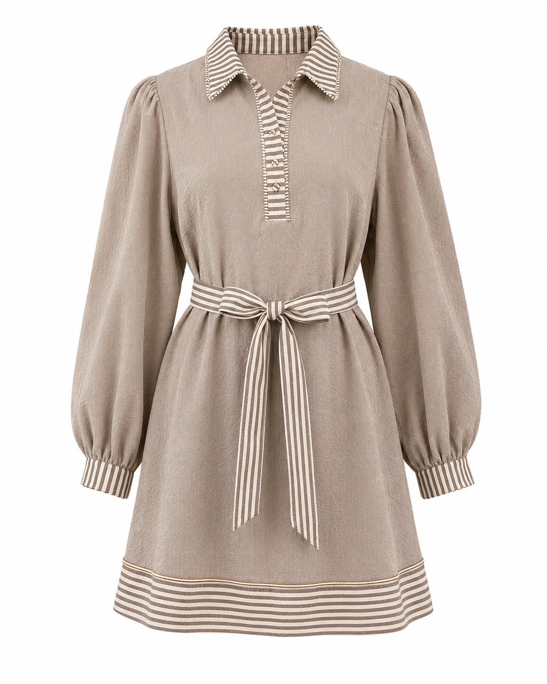 The Willow Lane Belted Mini Dress
