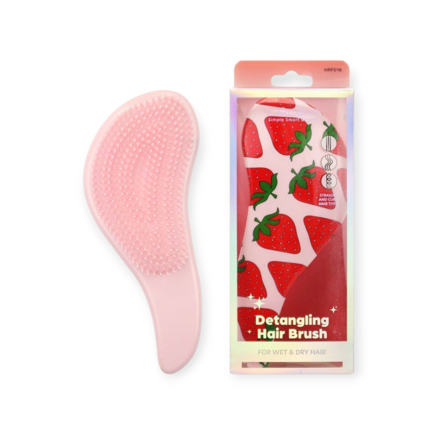 Wet Or Dry Compact Size Detangling Brush
