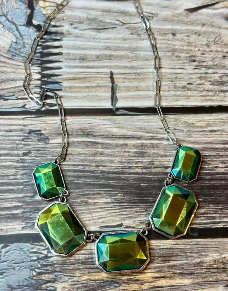 Emerald City Western Cowgirl Necklace