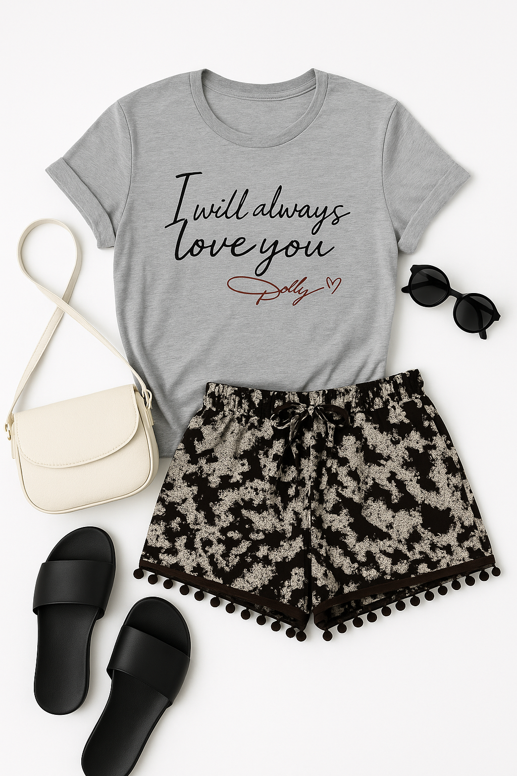 Always Love You Dolly T-Shirt for Women