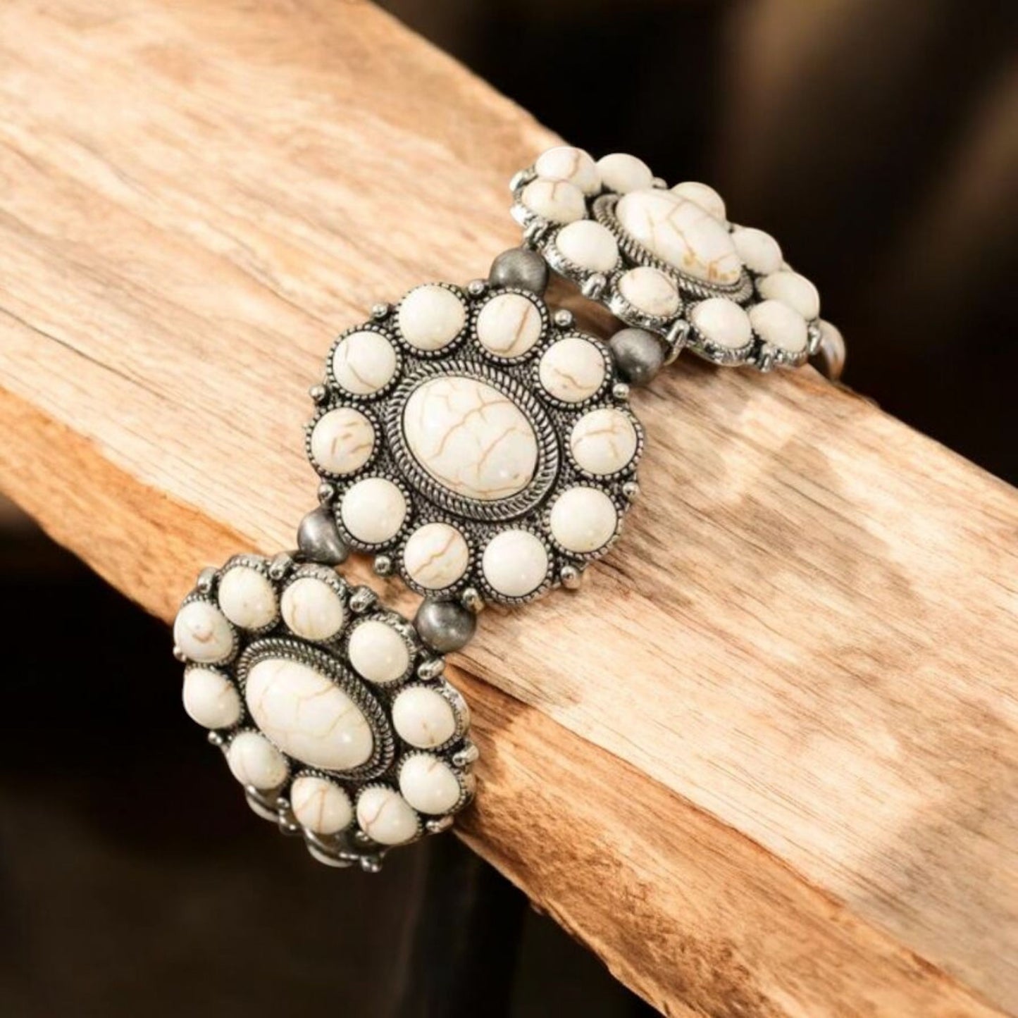 Western Way Stretch Blossom Bracelet