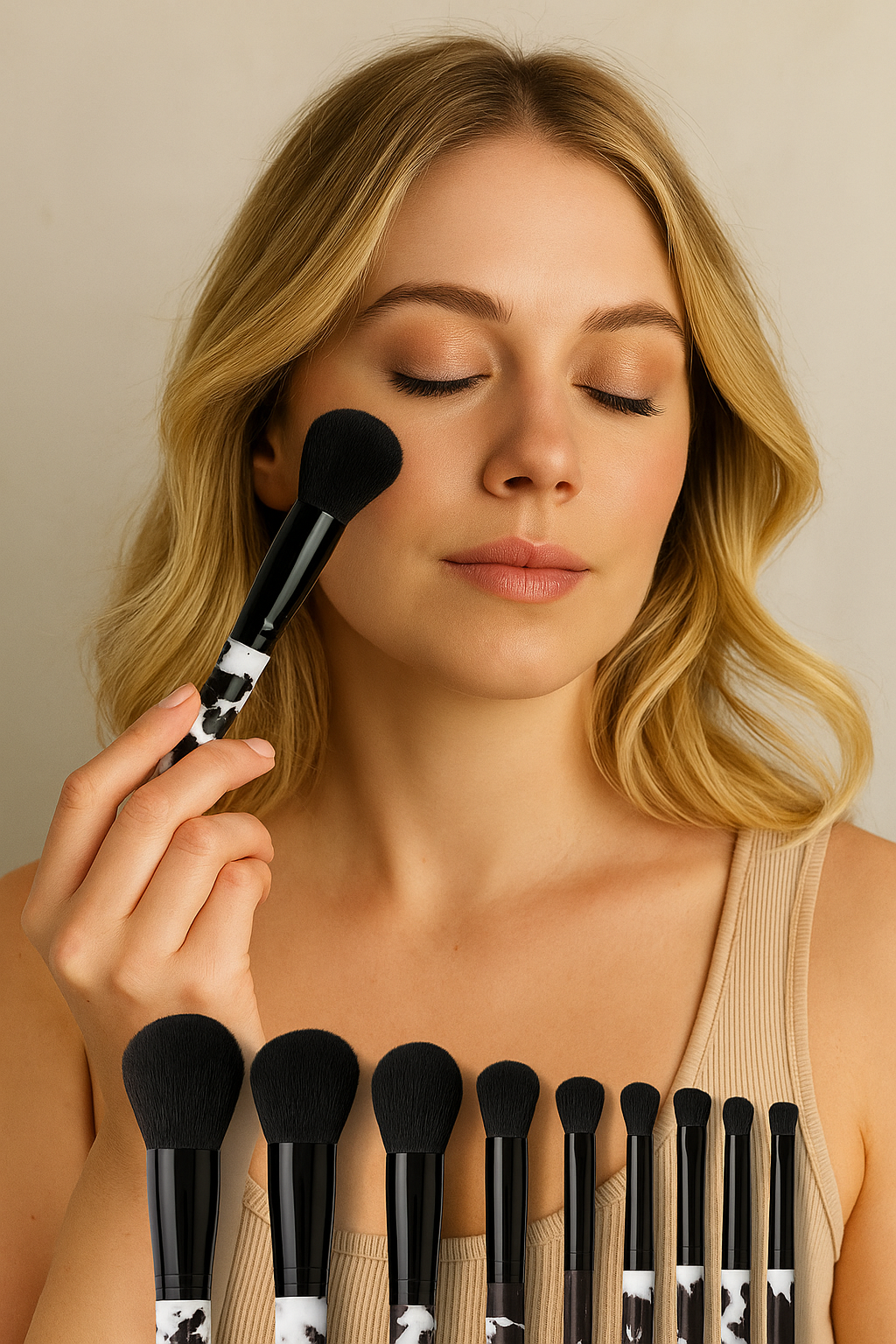 Western Glam 10-Piece Makeup Brush Collection