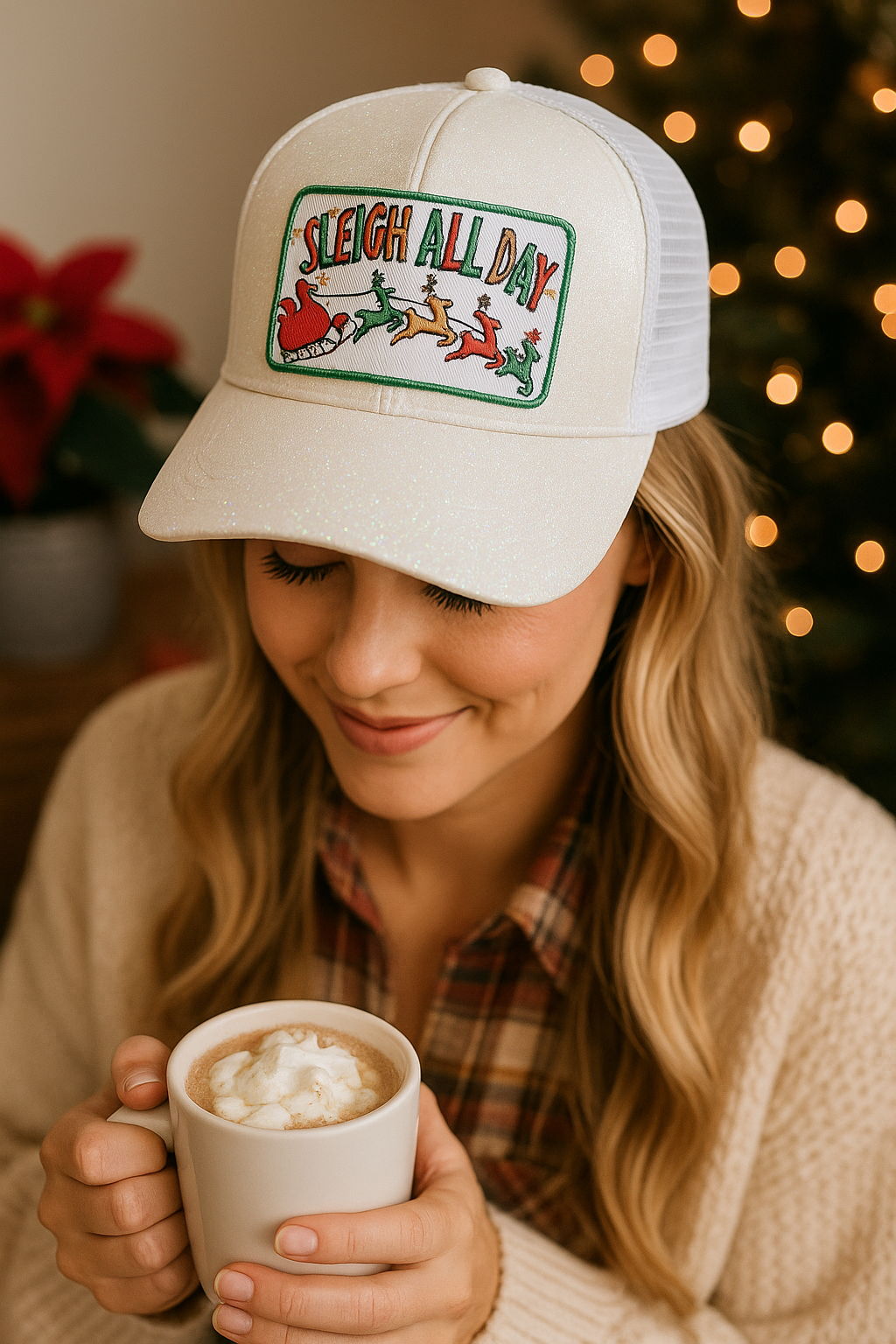 Sleigh Girl Sleigh Holiday Hat Collection