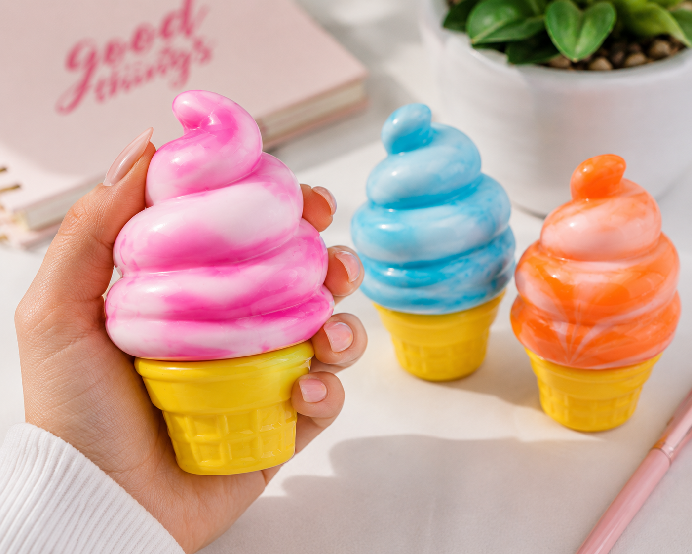 Nice Cream Squeeze Squishy Toy
