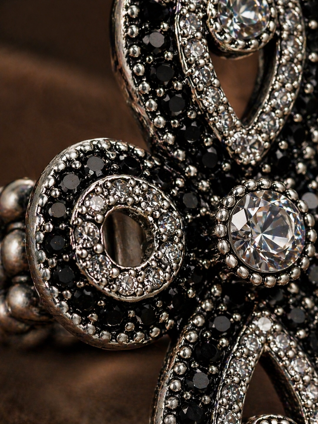 Midnight Cross Luxe Stretch Ring