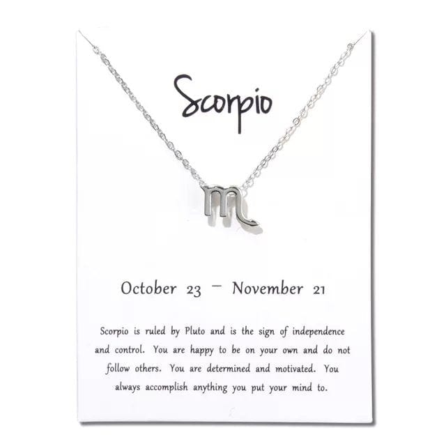 Zodiac Sign Necklace