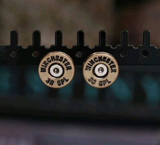 She's Bulletproof Round Earrings - The Bling Barn