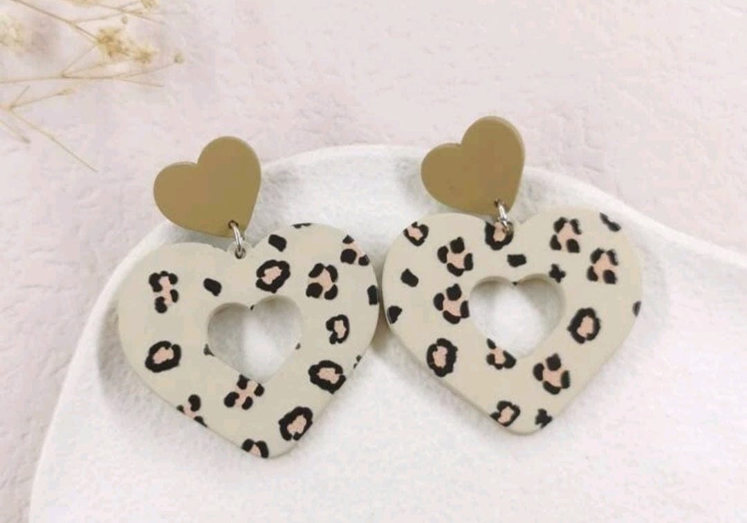 Leopard Rules My Heart Earrings - The Bling Barn