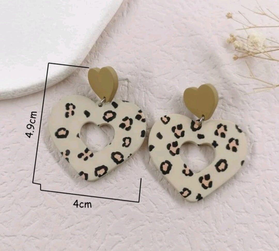 Leopard Rules My Heart Earrings - The Bling Barn