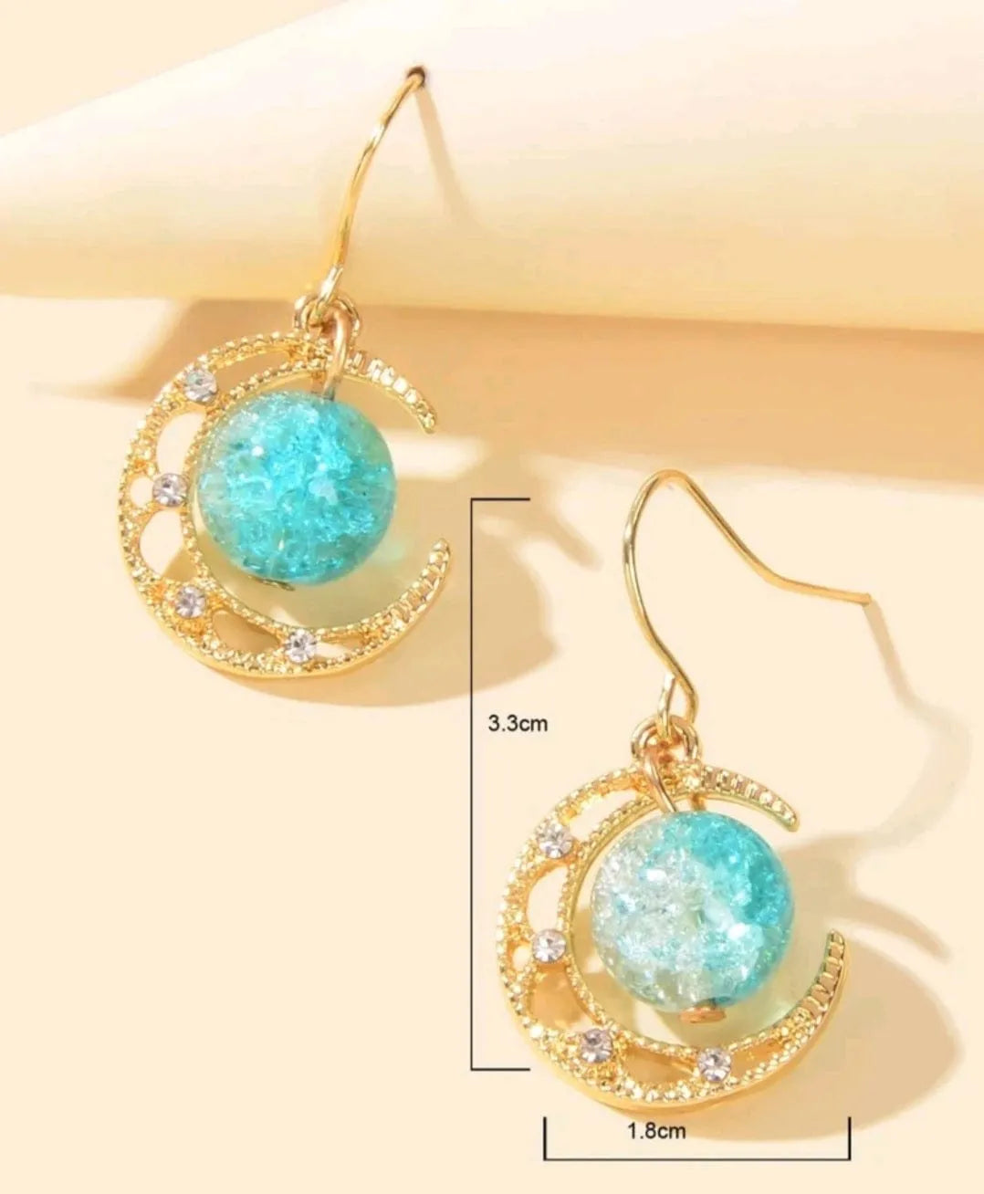 When The Moon Shines I Shine Earrings - The Bling Barn