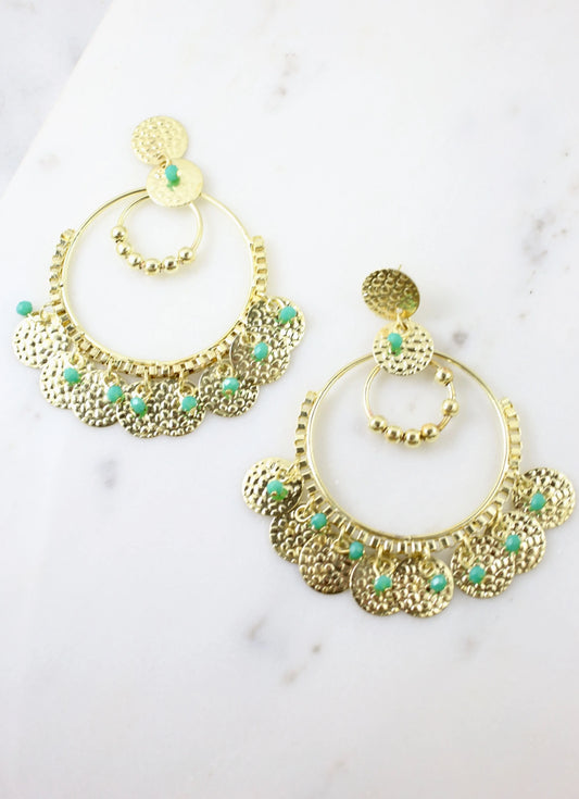 Earnest Drop Earring in GOLD