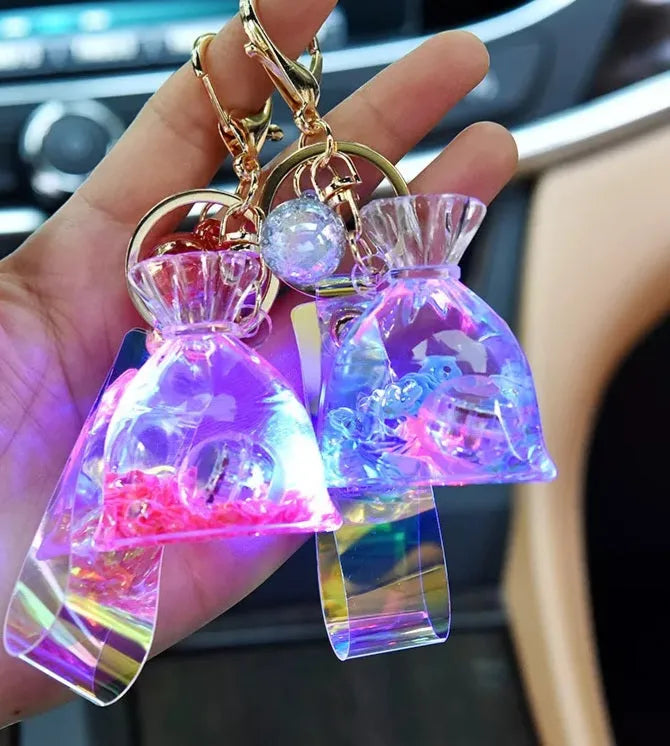 It's Your Lucky Day Glowing Keychain