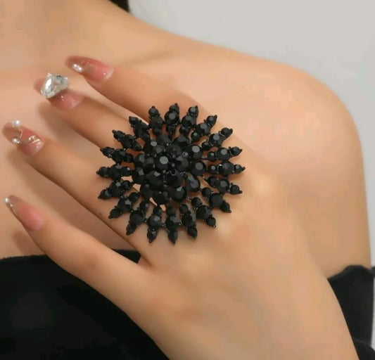 Beautiful Disaster Rhinestone Ring