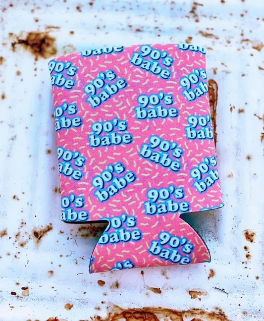 90s Babe Koozie Regular and Slim Can - The Bling Barn