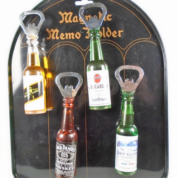 Liquor Bottle Novelty Fridge Magnet