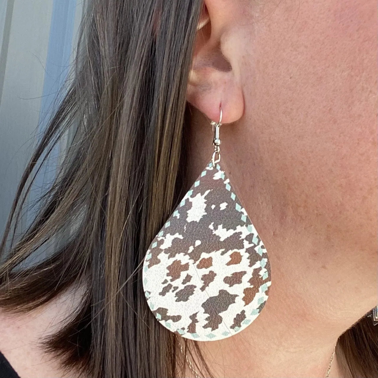 Crazy Train Longhorn Lady Earrings - The Bling Barn