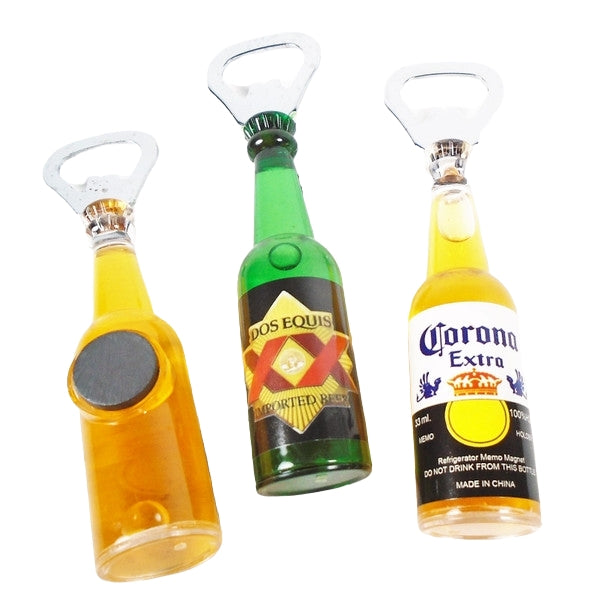 Liquor Bottle Novelty Fridge Magnet