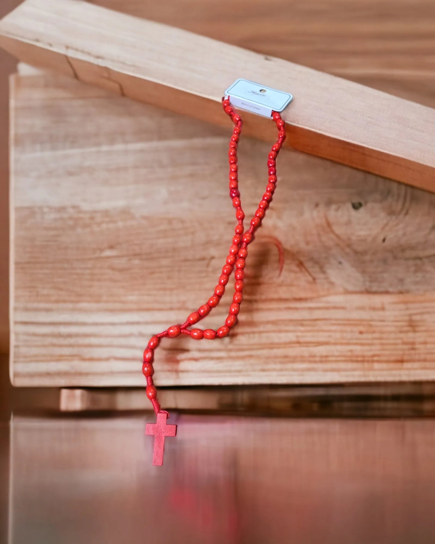 Bright Colored Wood Rosaries