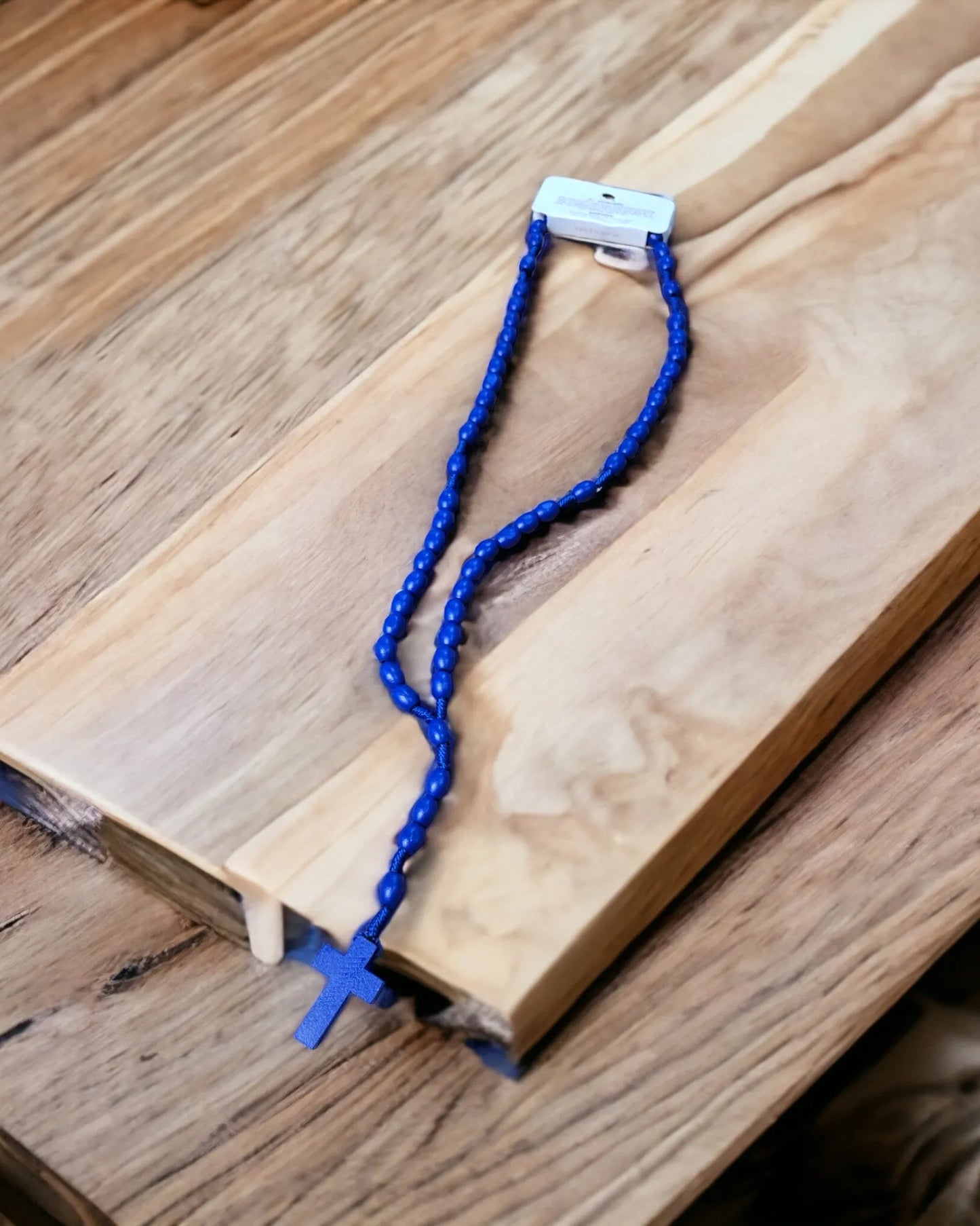 Bright Colored Wood Rosaries