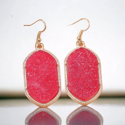 Glitter Full Modern Earrings