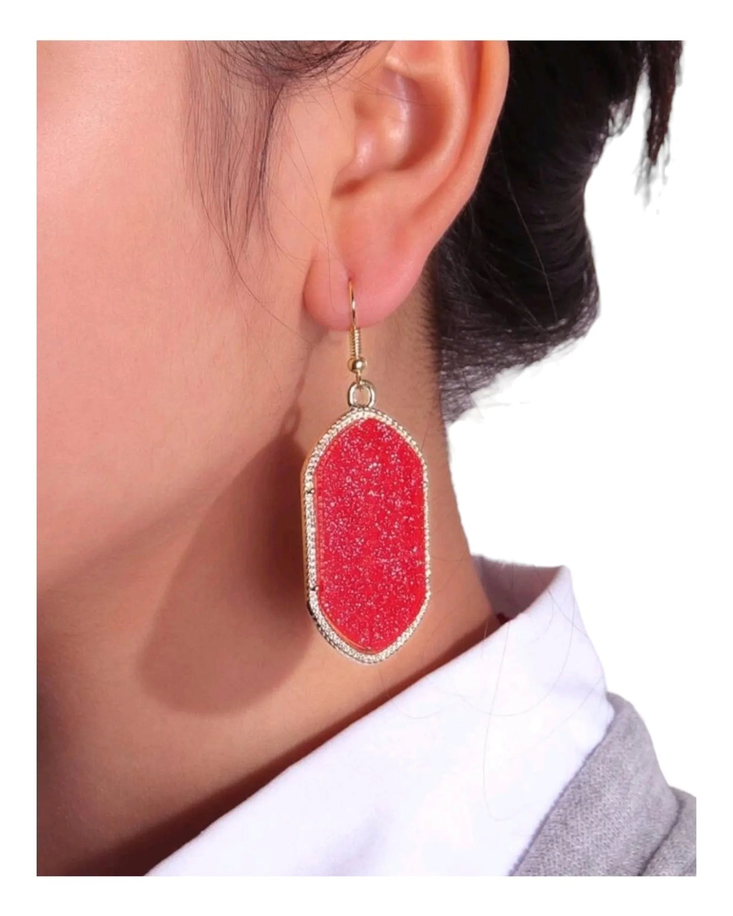 Glitter Full Modern Earrings