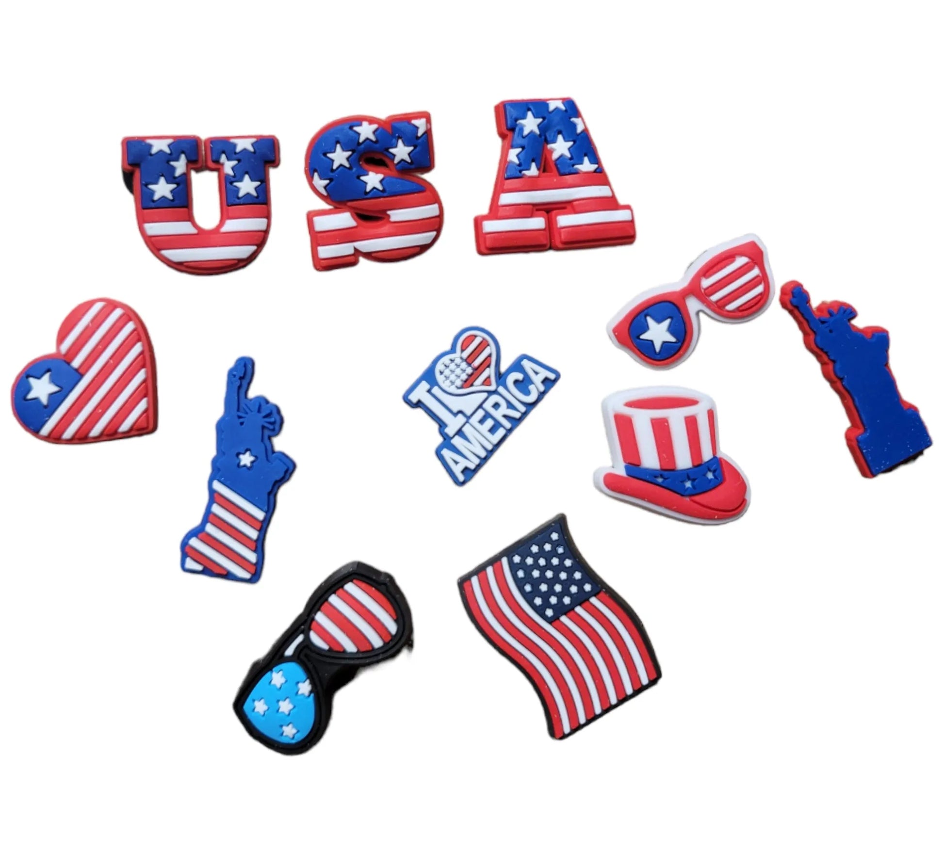 Americana Shoe Charms