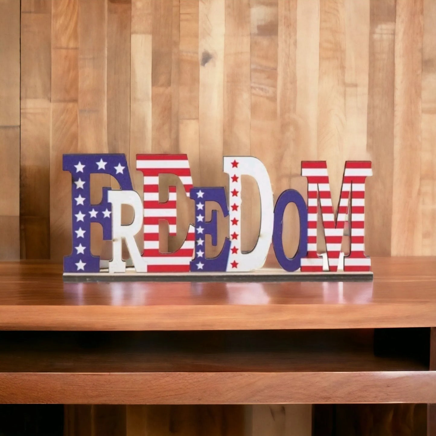 Table Top Patriotic Freedom Décor