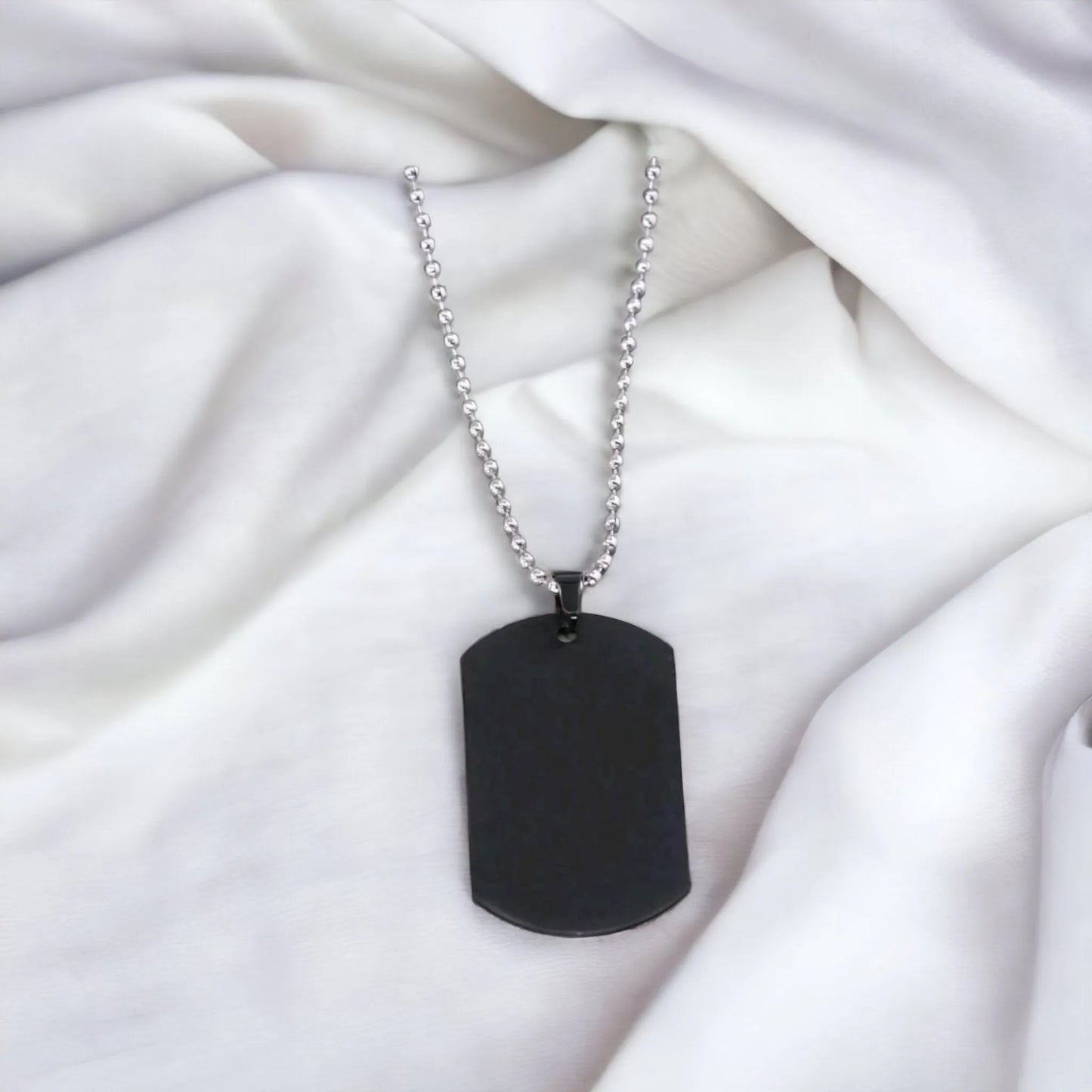 To My Amazing Son From Mom Dog Tag Necklace