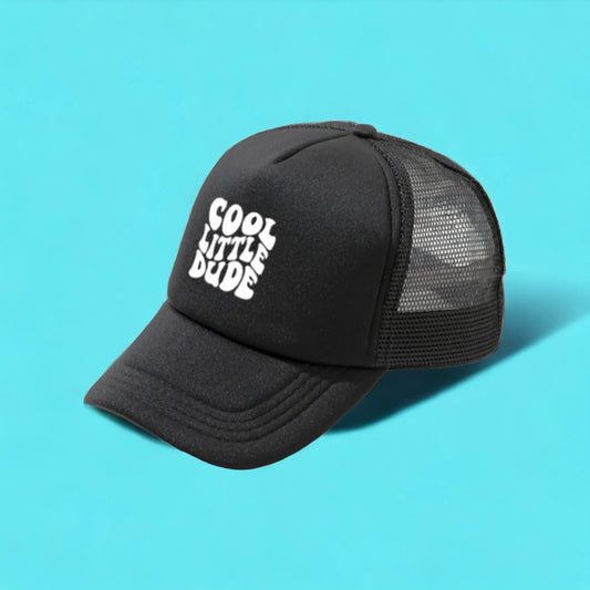 Cool Little Dude Kids Trucker Snapback Hat