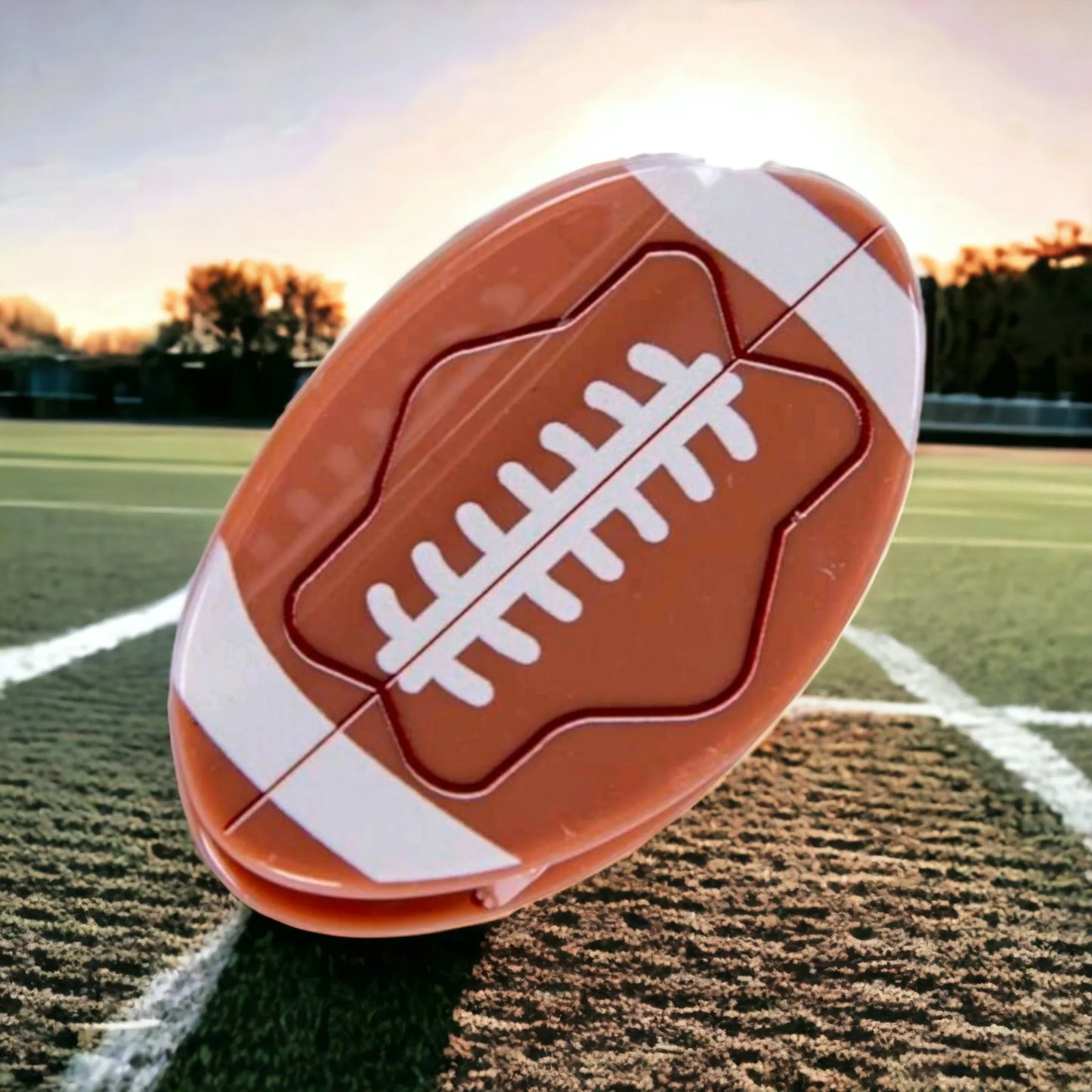 Are You Ready For Some Football Hair Claw Clip