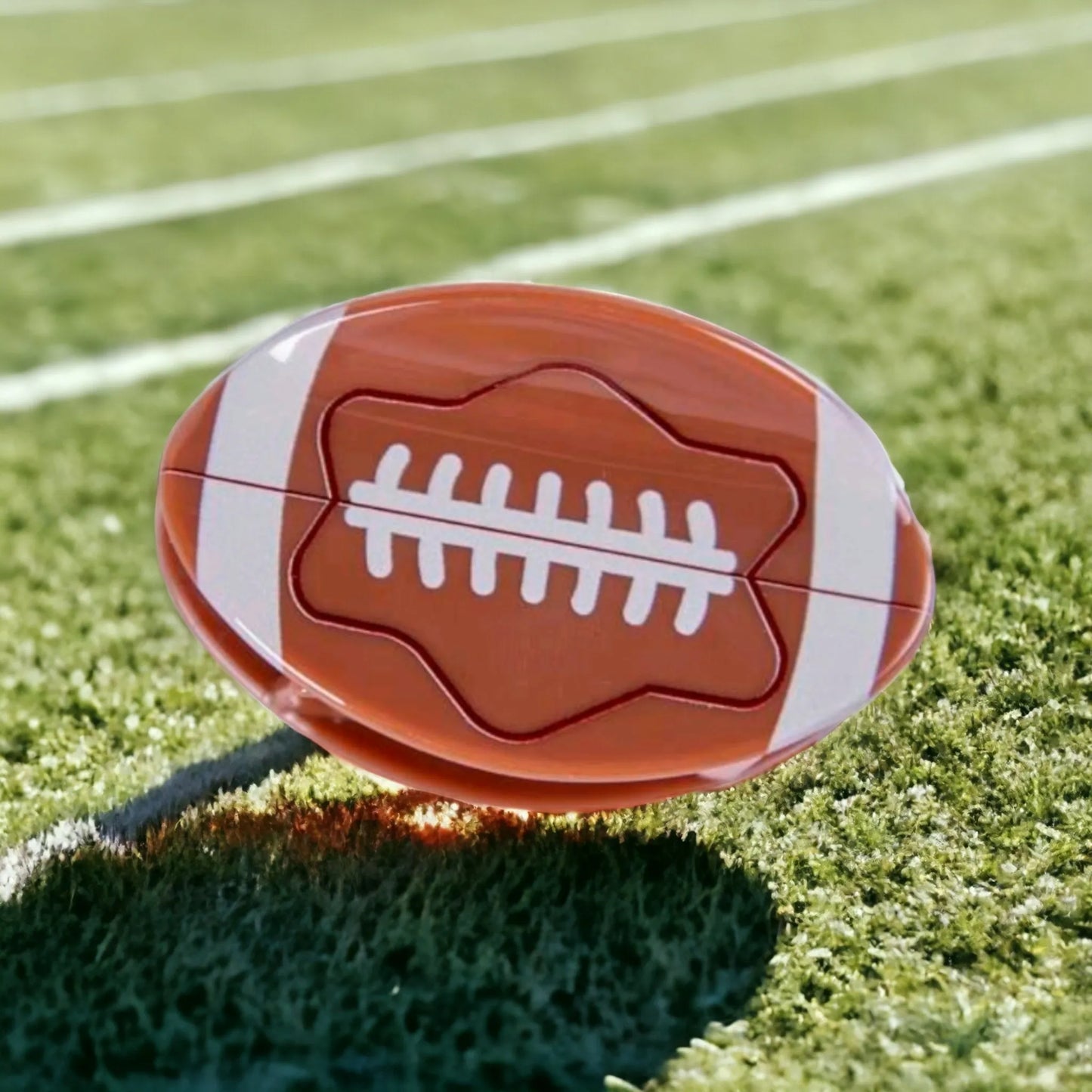 Are You Ready For Some Football Hair Claw Clip