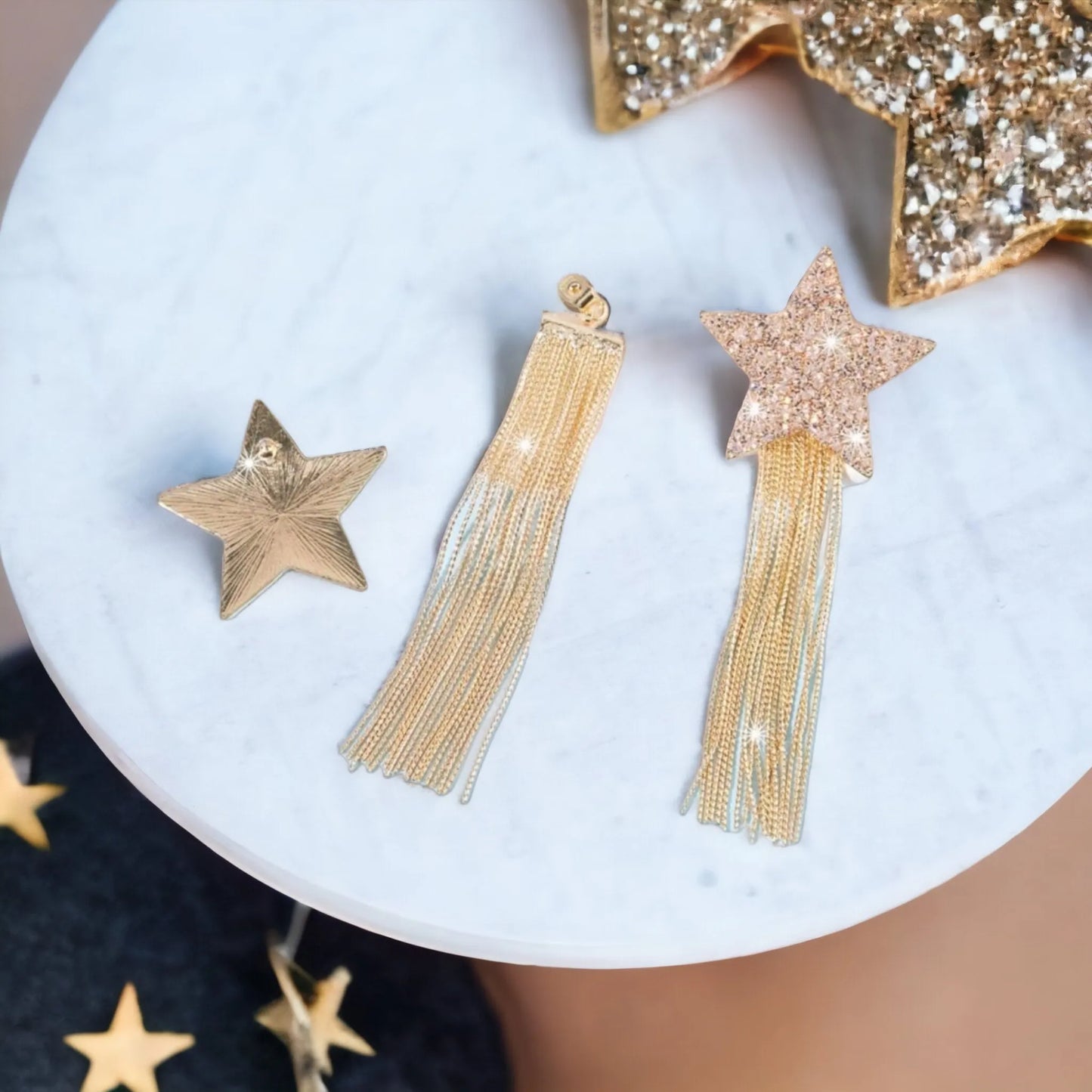 Dollywood Is The Star of The Show Earrings