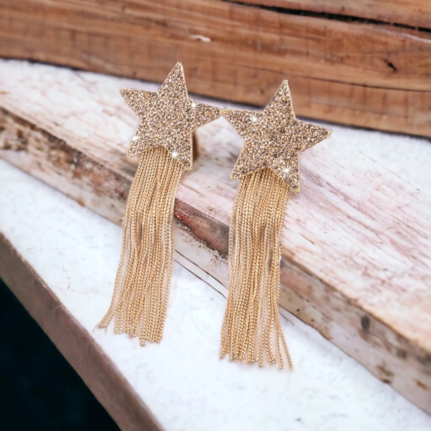 Dollywood Is The Star of The Show Earrings