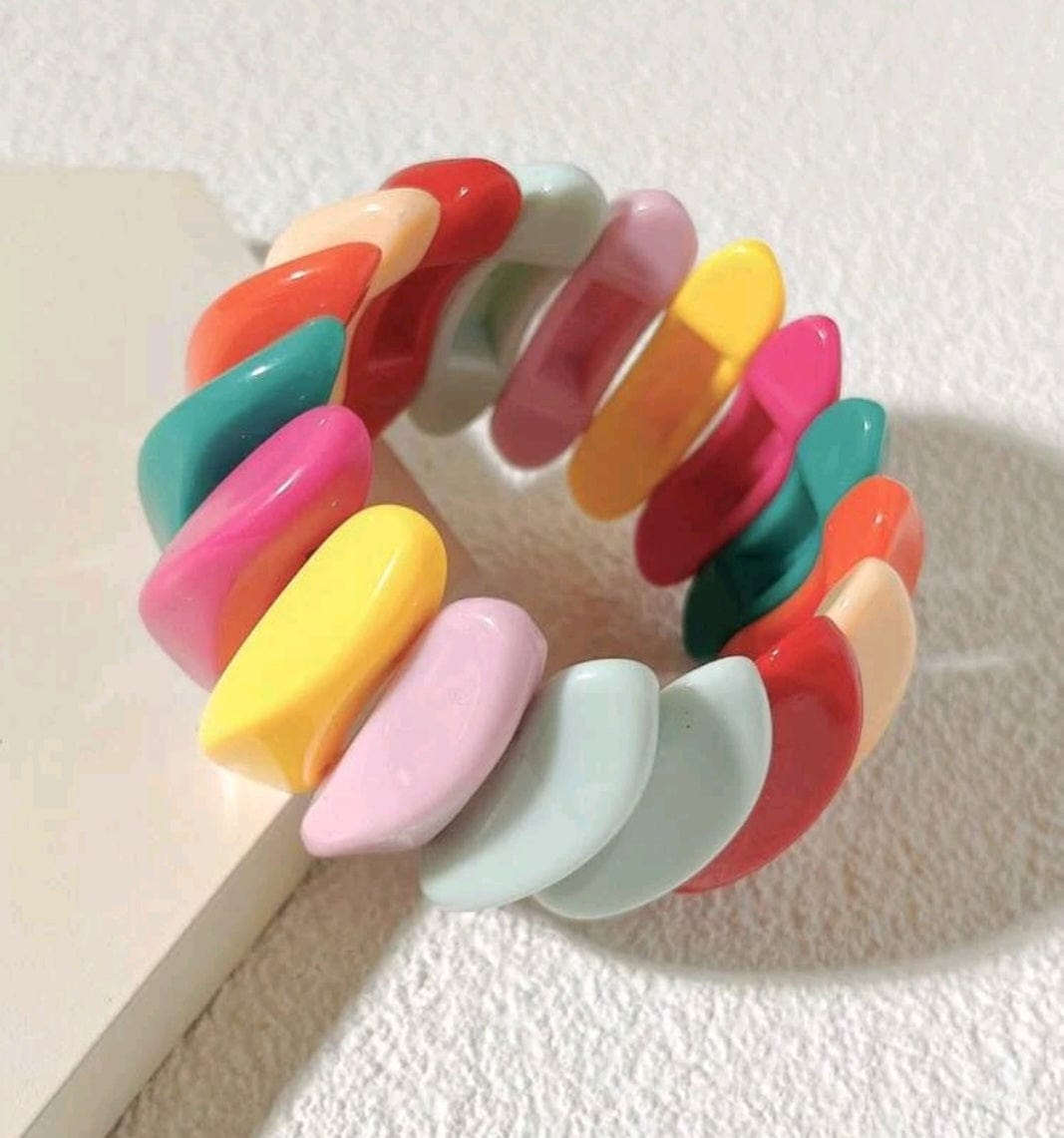 Color My Way Stretch Bracelet - The Bling Barn