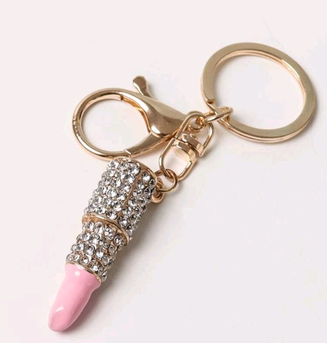 Get Ready To Glow Lipstick Keychain - The Bling Barn