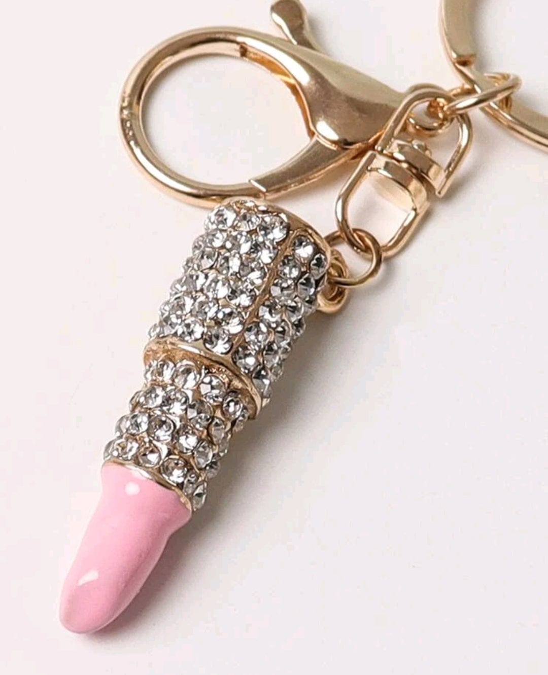 Get Ready To Glow Lipstick Keychain - The Bling Barn