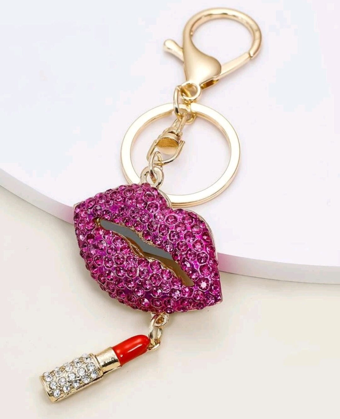 These Lips Don't Lie Keychain - The Bling Barn